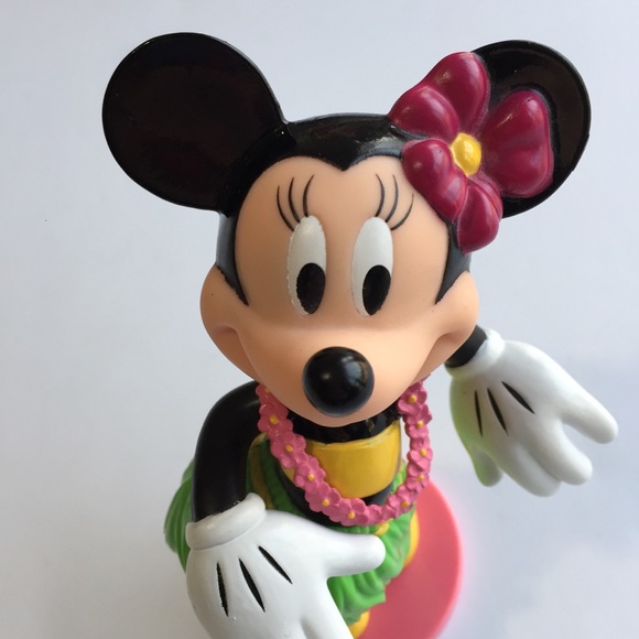 Minnie Mouse Hula Dance Bobble Figure - Picture 3 of 11